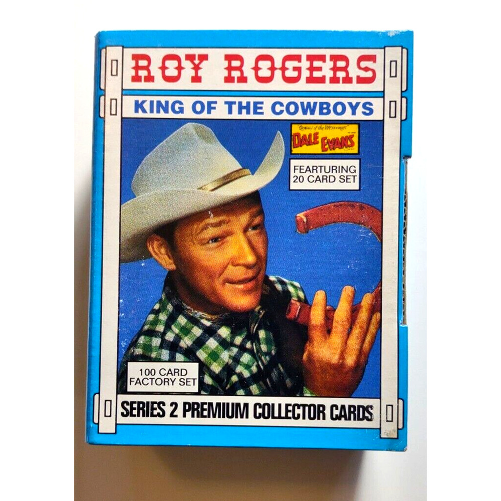Roy Rogers King Of The Cowboys Set Of 100 Collector Trade Cards 1992 Western